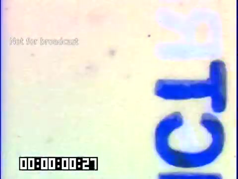 The still from the educational film 'Immigrant Heritage' featuring the Irish Rovers shows a close-up of text on a light background. The text appears in blue, possibly conveying a message related to the film's theme. The timestamp indicates that it is 27 seconds into the footage. The overlay states 'Not for broadcast,' indicating that this is likely an internal or promotional clip rather than for public airing.