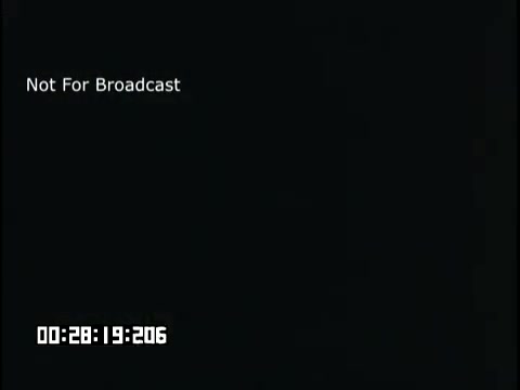 The still from the 'Sixth Grade Linguistics' educational film is predominantly a black screen with the text 'Not For Broadcast' and a timecode displayed at the bottom. This suggests it may be a preview or an internal copy not intended for public viewing.