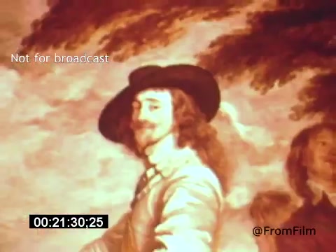 The still from *Vincent Van Gogh: A Self-Portrait (1961)* featuring Lee J. Cobb showcases a painterly style, likely depicting a traditional image reminiscent of Van Gogh's own works. The screen captures a flourish of colors, with a figure in period clothing and a broad-brimmed hat, conveying the artistic essence of the era. The background is richly textured, enhancing the overall historical and emotional depth of the scene. The framing suggests a contemplative moment, reflecting Van Gogh's internal struggles and passion for art.