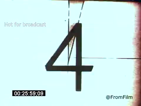 The still from 'Vincent Van Gogh: A Self-Portrait' (1961) features a countdown indicating the end of a scene, highlighted by the number '4' in bold, stylized font. The background is light, creating a contrast that emphasizes the number. The sequence hints at a cinematic transition, possibly leading to a new segment in the film, which stars Lee J. Cobb. The film explores the life and artistry of Van Gogh, showcasing his unique perspective and emotional depth.