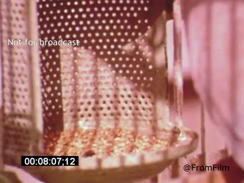 The still from 'Vincent Van Gogh: A Self-Portrait' (1961) likely features a close-up view of a textured surface, possibly a sieve or strainer, with light casting interesting shadows. The focus might be on the play of light through the perforations, creating a visually evocative atmosphere that reflects the artistic themes of the film. This imagery complements the exploration of Van Gogh's life and work, presented with narration by Lee J. Cobb.