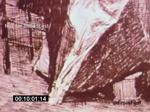 The still from 'Vincent Van Gogh: A Self-Portrait' captures a moment depicting Van Gogh's artistic style, characterized by expressive brushwork and bold lines. The scene likely embodies elements of his life and struggles, illustrated through a visual representation typical of his late works. This segment contributes to the film's exploration of Van Gogh’s psyche and artistic journey, with Lee J. Cobb’s voiceover providing depth to the narrative.