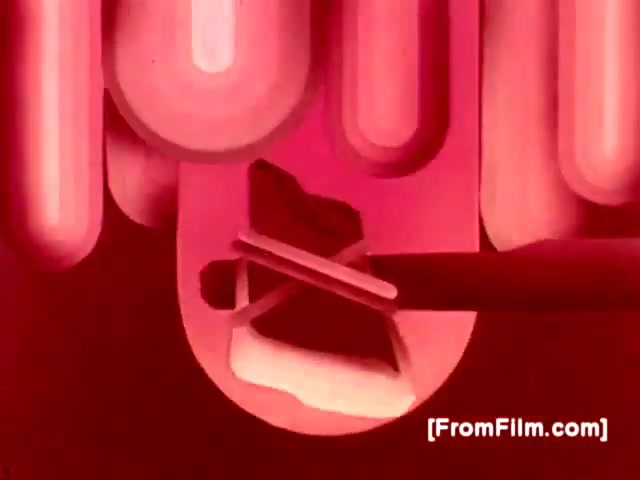 The still from the 'Psychedelic Philips Norleco Shaver Commercial' features vibrant, swirling colors and abstract shapes typical of 1970s psychedelic art. The dominant hues are shades of red and pink, creating a dynamic and visually engaging atmosphere. Graphic elements symbolize the shaver, likely emphasizing its sleek design and modern appeal. The tagline 'Evoluir faz bem' translates to 'Evolving is good,' aligning with the commercial's theme of innovation and progress. Overall, the aesthetic invokes a retro, lively energy characteristic of that era.