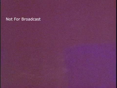 The still features a solid purple background with a faint texture, indicating a vintage aesthetic typical of the 1970s. Overlayed is the text 'Not For Broadcast,' implying that this is a test or reference copy related to the Imperial Margarine commercial from that era. The image lacks specific visual details about the product or its promotional content.