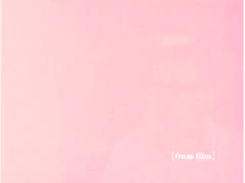 The still is likely a result of a lab defect, showing a mostly pink area with minimal detail visible. Given it's from the Bell System film 'Preventing Data Transmission Errors' from 1967, it may have originally contained visuals related to computers, engineers, or oscilloscope footage. However, due to the defect, the expected content is not discernible.