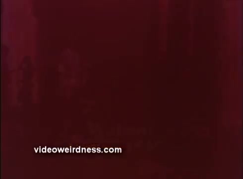 The still from the 'Shakespeare Education PSA' appears to have a muted, reddish hue, indicative of an older 16mm print. The frame captures a moment that suggests themes of education and the arts, likely featuring actors or settings related to Shakespeare's work. The visual quality may reflect the vintage nature of the film, emphasizing its educational message about the importance of Shakespeare in higher education. The website watermark adds a modern touch, hinting at its archival presentation.