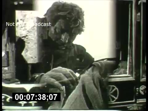 The still from 'ABC Sunday Night Movie promos - 1960's' likely features a dramatic or suspenseful scene, characteristic of the era's television promotions. The image may show a character engaged in an intense or emotional moment, emphasizing the cinematic quality typical of movie trailers. The overlayed timecode suggests it is a recorded segment, not for broadcast, enhancing its archival significance.