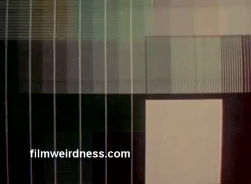 The still from Barney's 1970 commercial features a graphic display with vertical stripes and blocks of color, showcasing a range of tones and contrasts. This visual aesthetic reflects the era's experimental approach to advertising. The improved color correction enhances the image's vibrancy, making it more appealing. Additionally, the commercial is notable for winning a CLIO award.