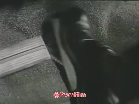 The still from the Aetna Public Safety Message likely depicts a close-up of a foot pressing down on a gas pedal, emphasizing the act of speeding. This image serves as a visual warning about the dangers of reckless driving, a central theme in 1960s road safety campaigns. The focus on the footwear and the pedal underscores the seriousness of controlling speed while driving.