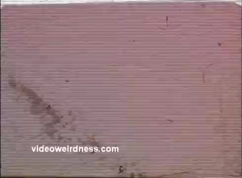 The still is from a 16mm film associated with a TV program titled 'Everett Sloan TV as the Crime Reporter.' The image appears to have a vintage quality, potentially showing aspect ratios and grain typical of older film formats. The screen may have visual artifacts like lines or distortion, reflecting the age of the footage. The program likely focused on crime reporting, showcasing Everett Sloan in the role of a journalist or reporter.